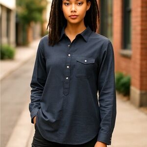 J CREW Button Down Tunic. Size Small